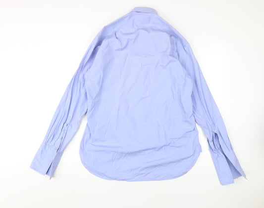 Charles Tyrwhitt Men's Blue Classic Fit Dress Shirt