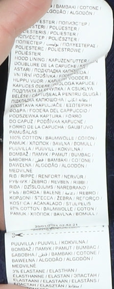 Puma Men's Purple Hoodie M Pullover Fleece Logo