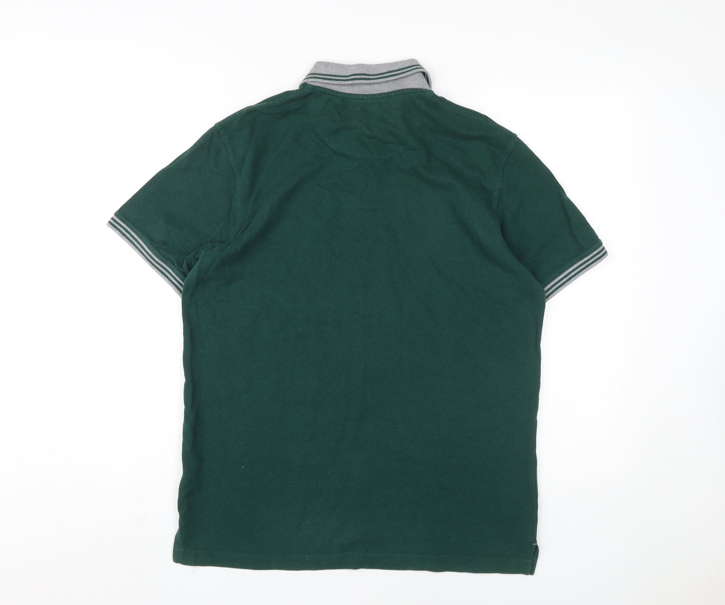 Champion Men's Green Polo Shirt - Medium Size