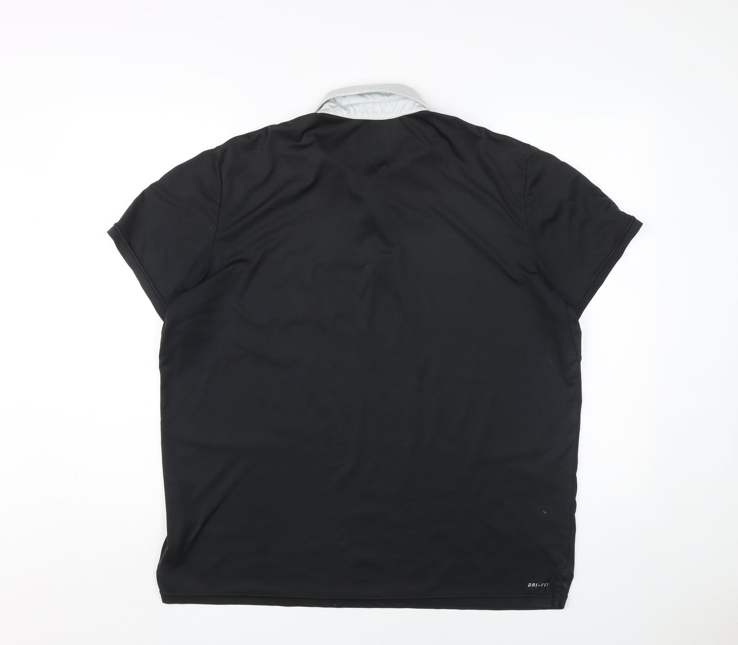 Nike Men's Black XL Polo Shirt, Gym-Ready