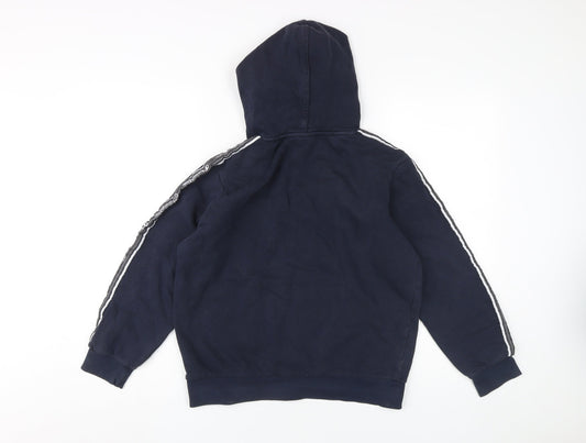 Champion Boys Blue Pullover Hoodie 11-12 Years Logo Hooded