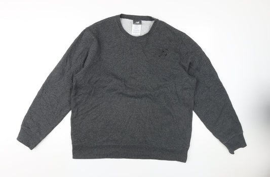 New Balance Men's Grey XL Pullover Sweatshirt