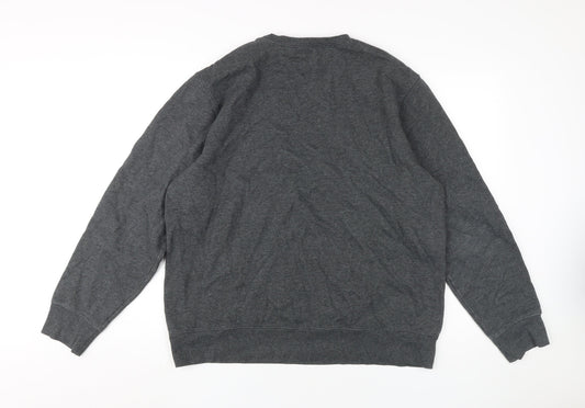 New Balance Men's Grey XL Pullover Sweatshirt