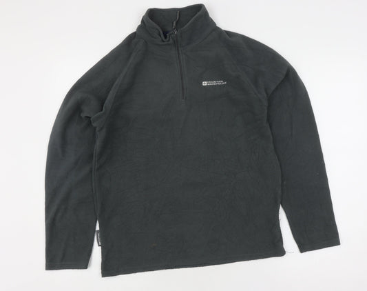 Mountain Warehouse Men's Grey 1/4 Zip Fleece S