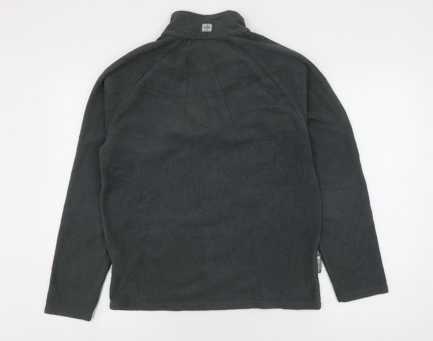 Mountain Warehouse Men's Grey 1/4 Zip Fleece S