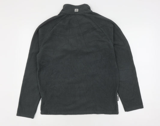 Mountain Warehouse Men's Grey 1/4 Zip Fleece S