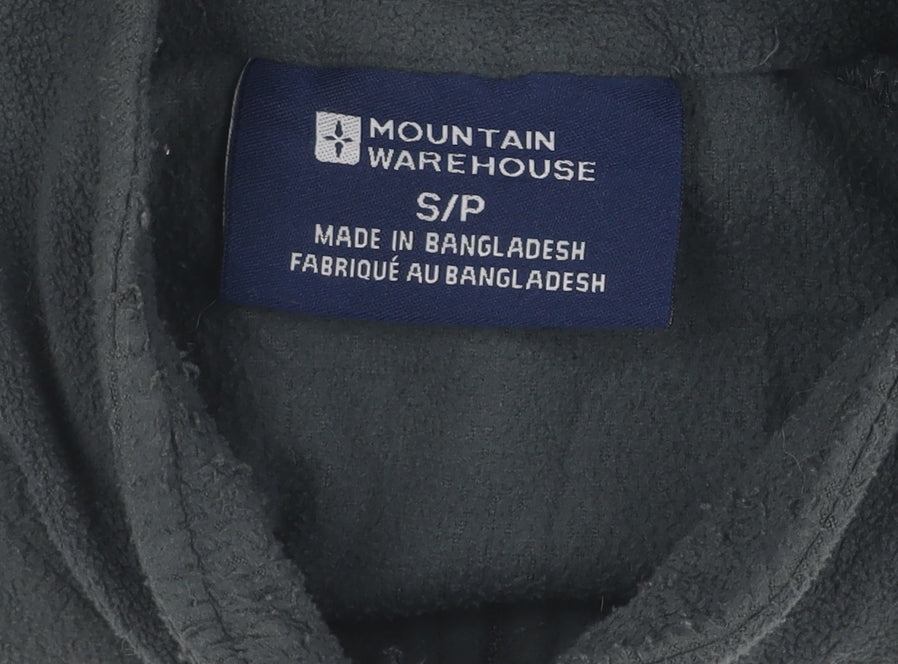 Mountain Warehouse Men's Grey 1/4 Zip Fleece S