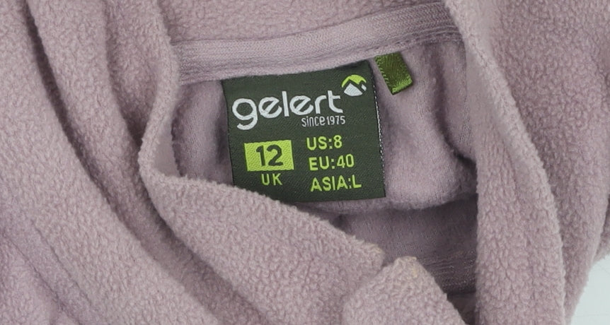Gelert Women's Purple Fleece Size 12 Pullover