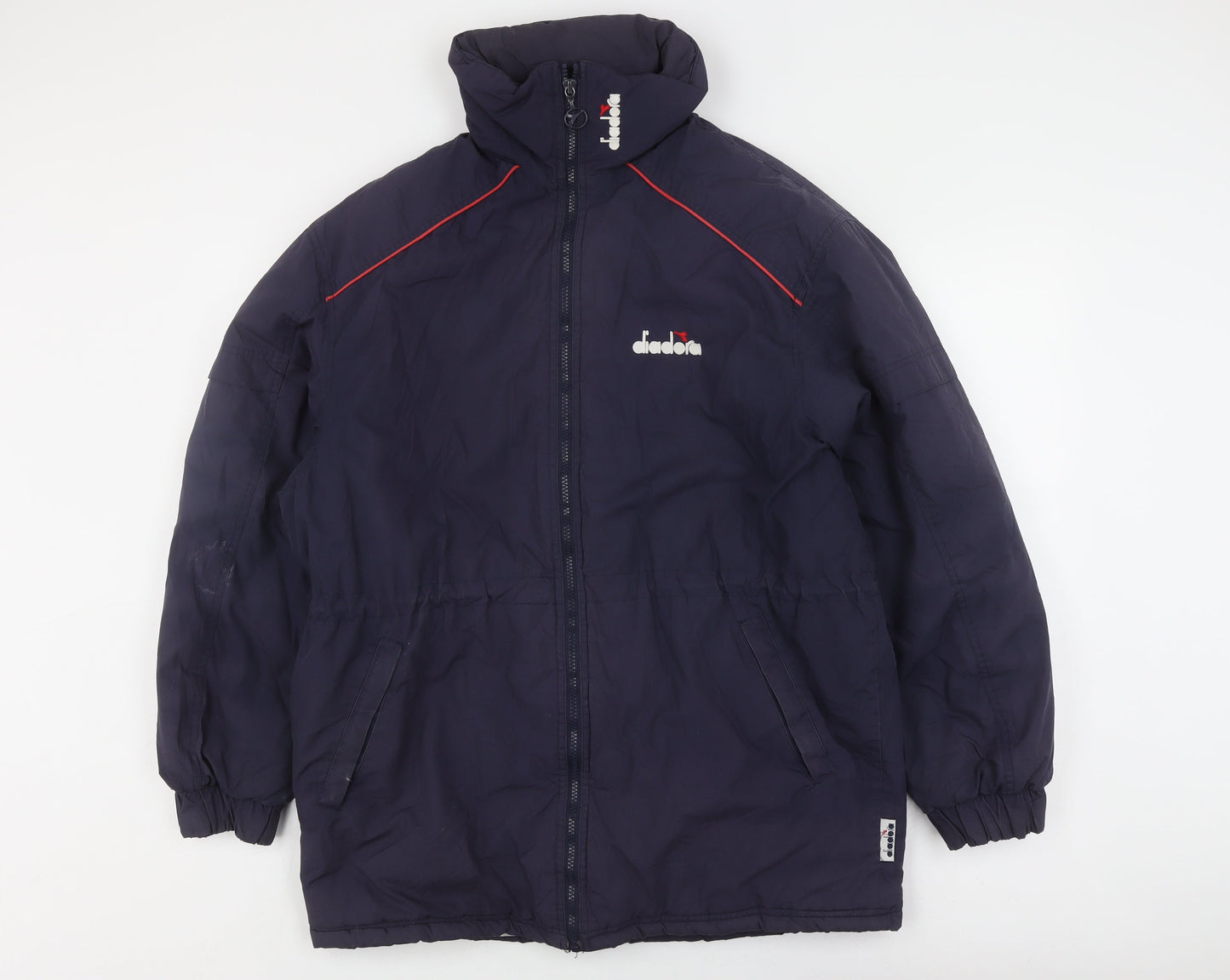 Diadora Unisex Blue Puffer Jacket M Winter