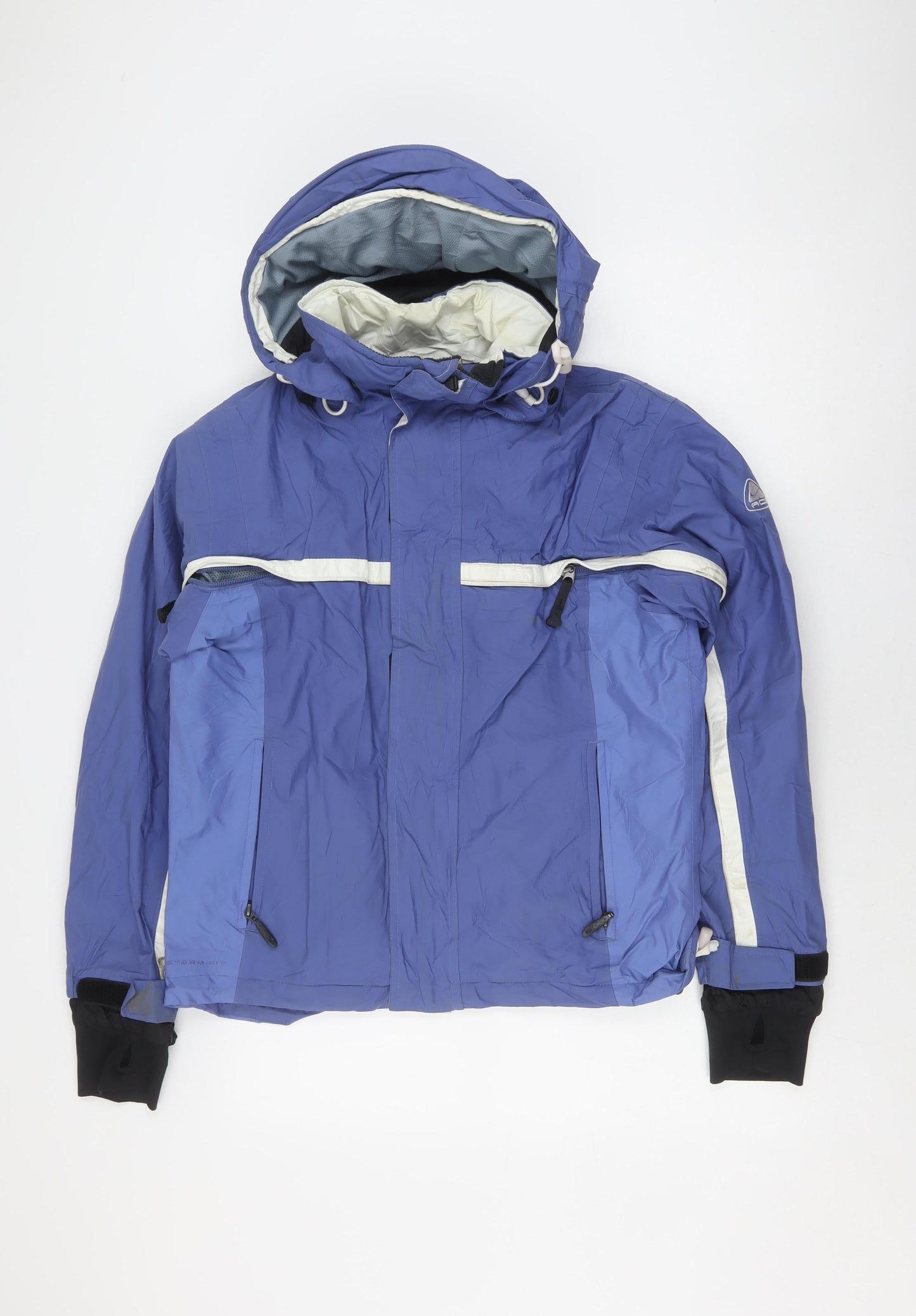 Nike Women's Blue 3-in-1 Hooded Jacket, Size S