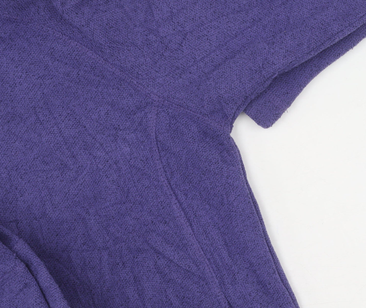 Berghaus Women's Purple Henley Hoodie, Size 14, Lightweight Fleece