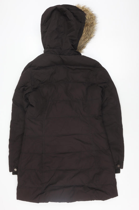 Tommy Hilfiger Women's Brown Parka Coat M