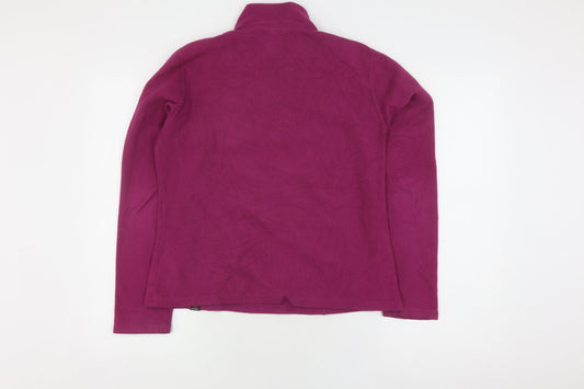 The North Face Women's Purple Fleece PullOver M Sweatshirt