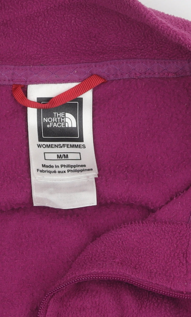 The North Face Women's Purple Fleece PullOver M Sweatshirt