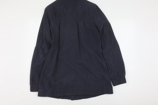 Animal Women's Black Polka Dot Mid-Length Jacket Size 10