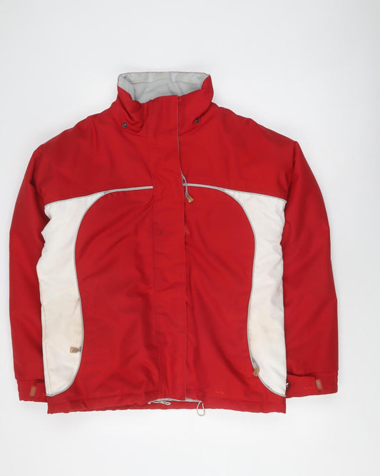 Trespass Men's Red Puffer Jacket Size 14