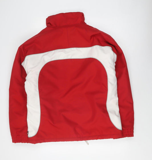 Trespass Men's Red Puffer Jacket Size 14