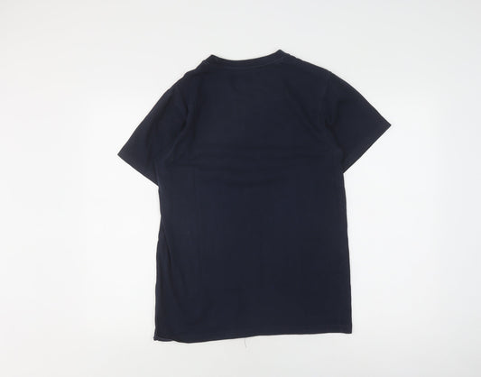 Mountain Warehouse Men's Blue Graphic T-Shirt Size S