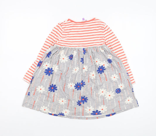 John Lewis Girls' Multicoloured A-Line Dress, Size 5