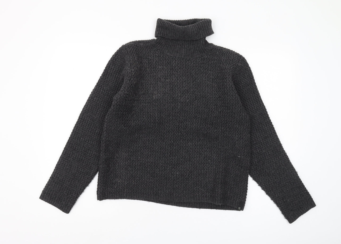 Calvin Klein Women's Black Roll Neck Pullove