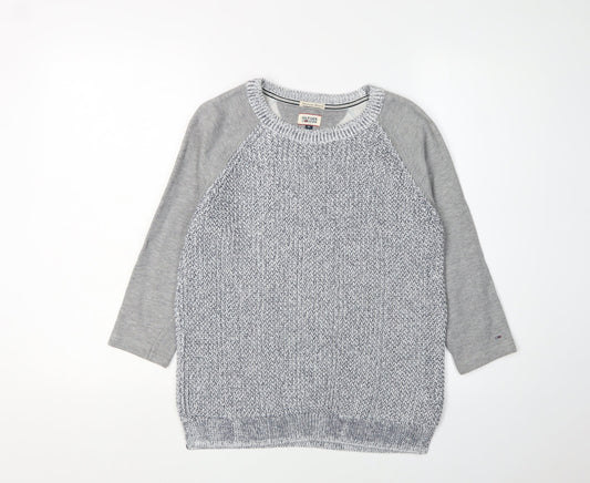 Tommy Hilfiger Women's Grey Pullover Jumper M