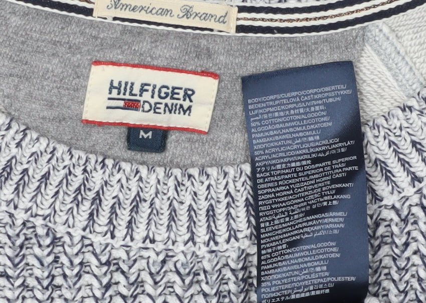 Tommy Hilfiger Women's Grey Pullover Jumper M