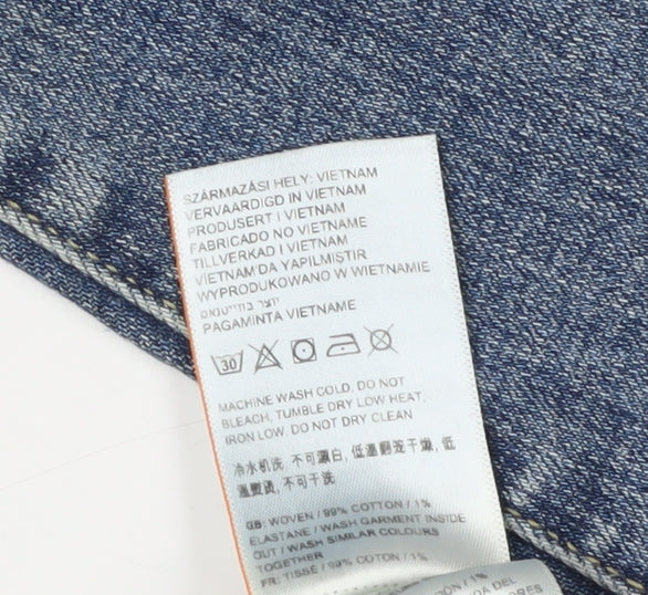 Superdry Men's Blue Skinny Jeans Size 30 Slim Fit