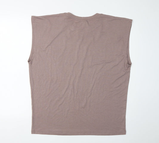 Everlast Women's Brown Sleeveless Tank Top Size 12