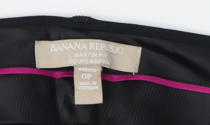 Banana Republic Women's Black Dress Pants XS Petite