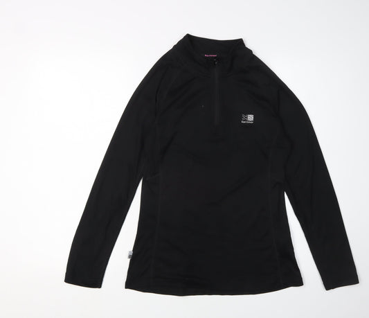 Karrimor Black Women's 10 Henley Sweatshirt