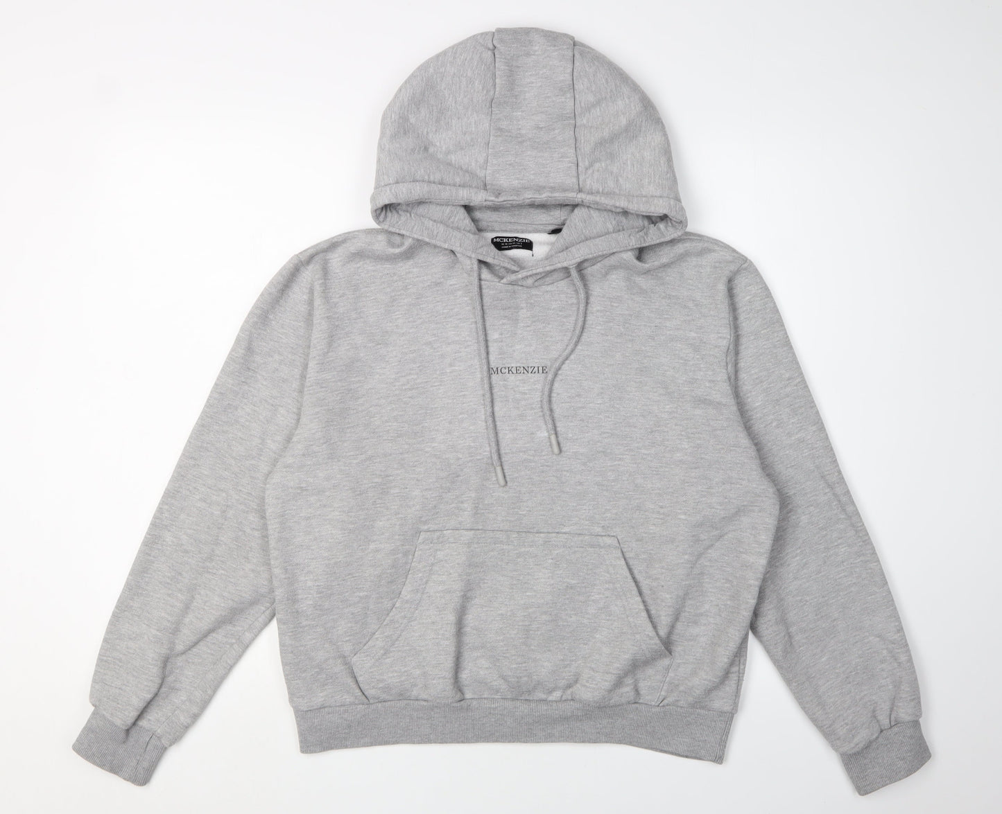 McKenzie Women’s Grey Pullover Hoodie UK 10 Regular Fit