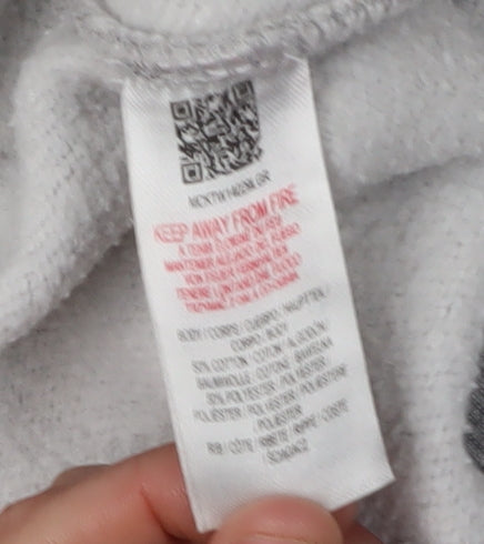 McKenzie Women’s Grey Pullover Hoodie UK 10 Regular Fit