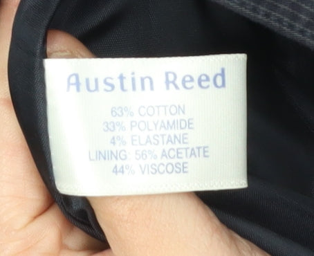 Austin Reed Women's Black Pinstripe Suit Jacket Size 10