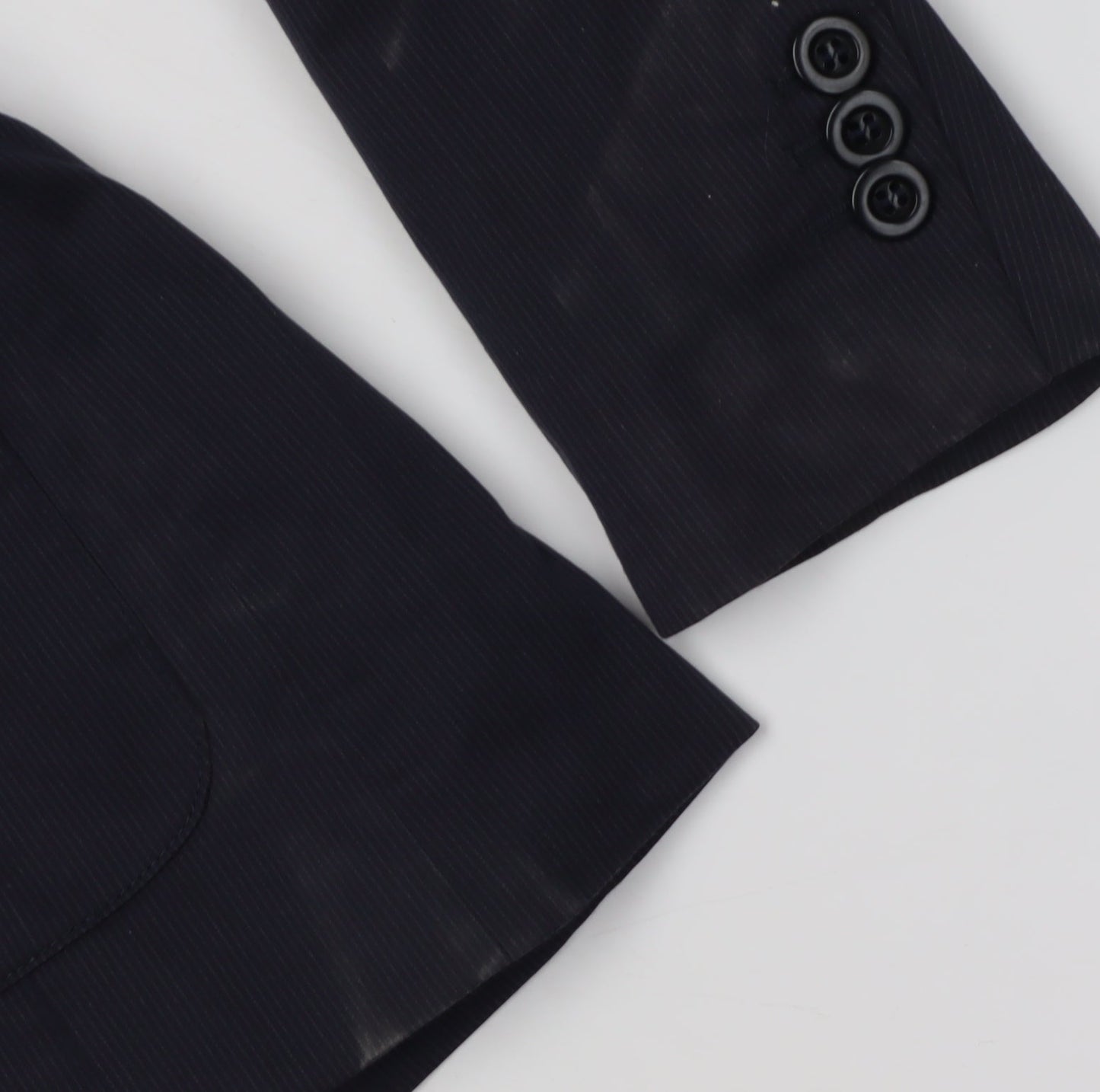 Austin Reed Women's Black Pinstripe Suit Jacket Size 10