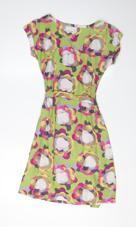 Boden Women's Multicoloured Floral A-Line Dress