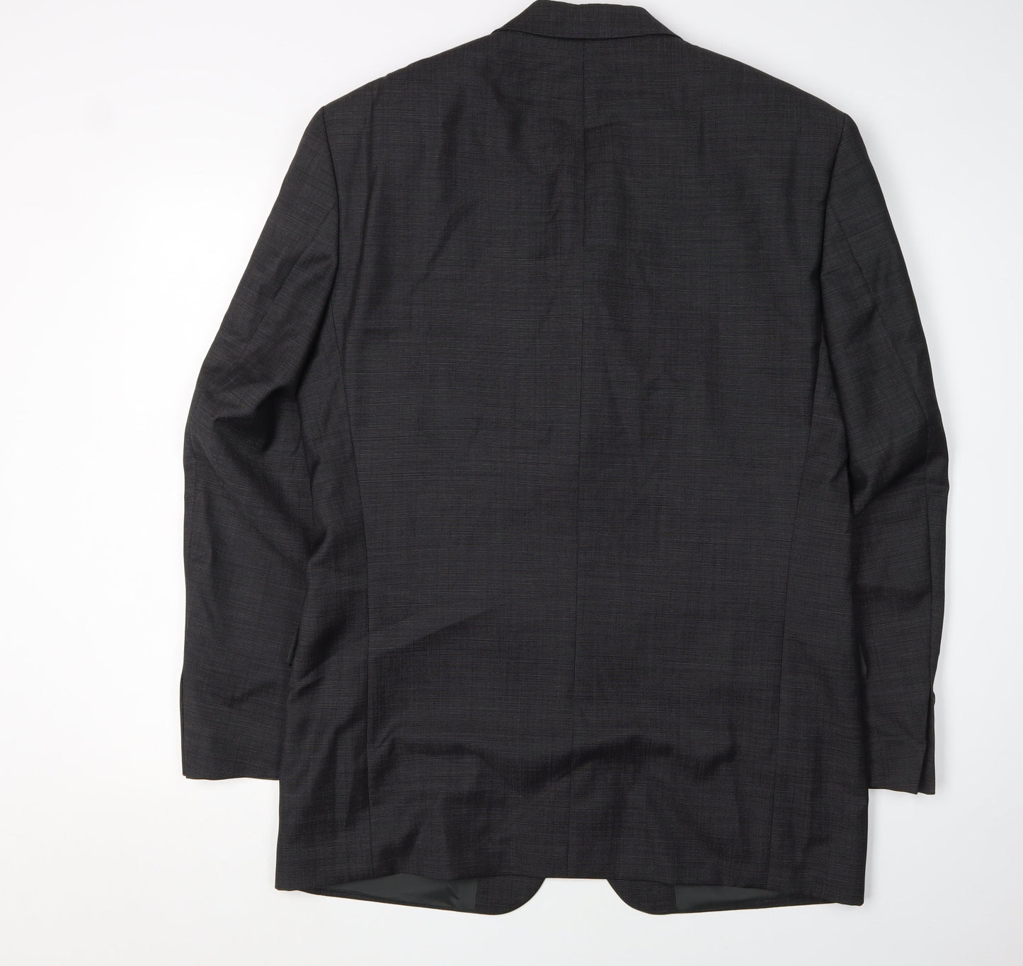 Hugo Boss Men's Black Wool Blazer, Size 38R, Formal