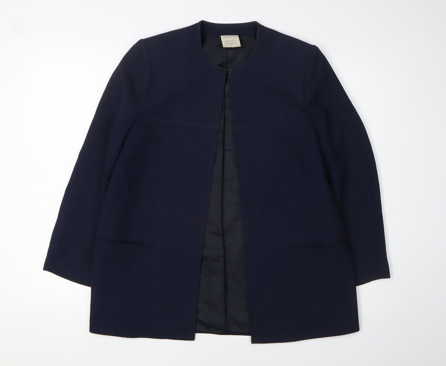 Alexon Women's Blue Petite Blazer, Size S, Mid-Length