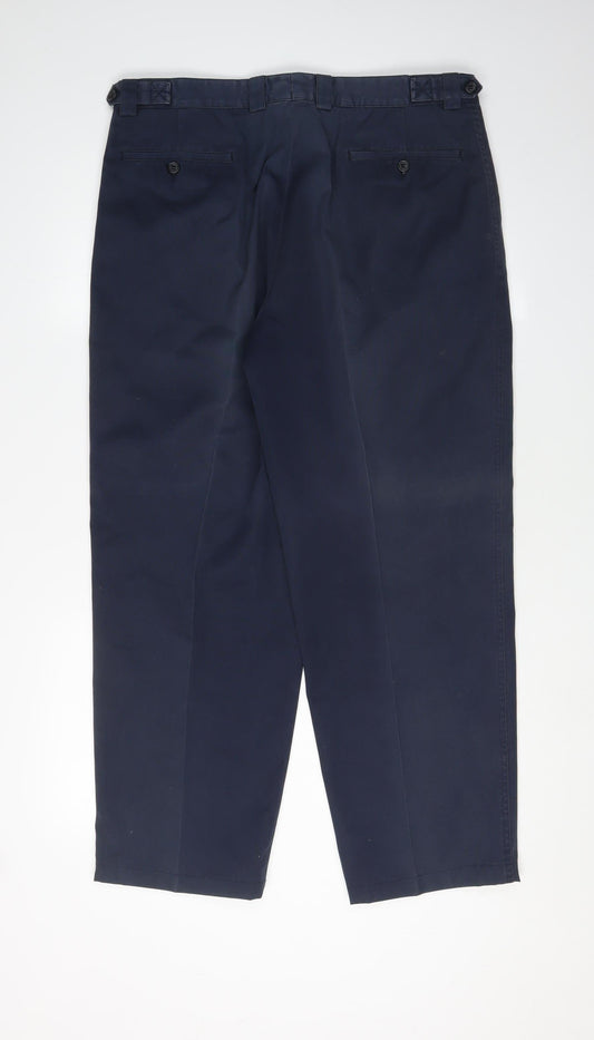 Austin Reed Men's Blue Chino Trousers, 36S