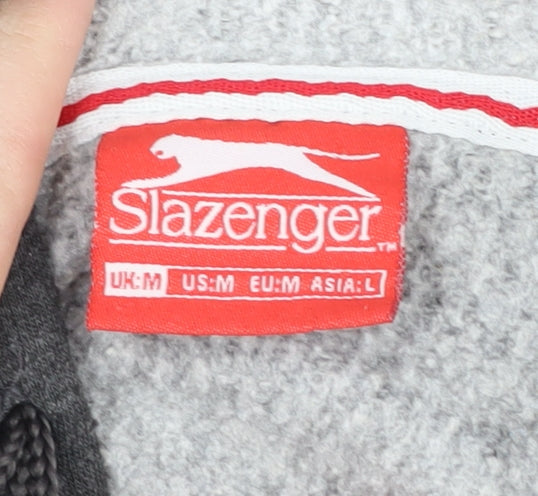 Slazenger Men's Grey Pullover Hoodie M