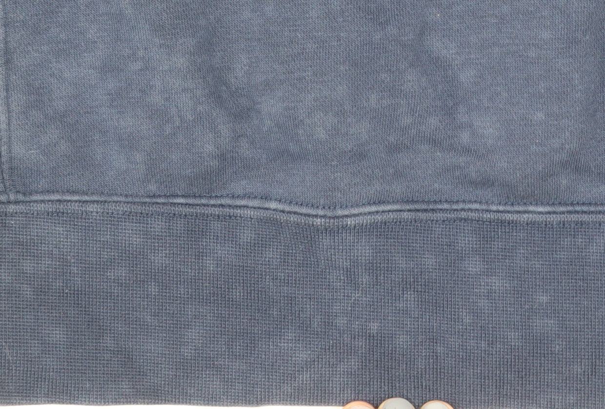 Nike Men's Blue Crew Neck Sweatshirt - Small