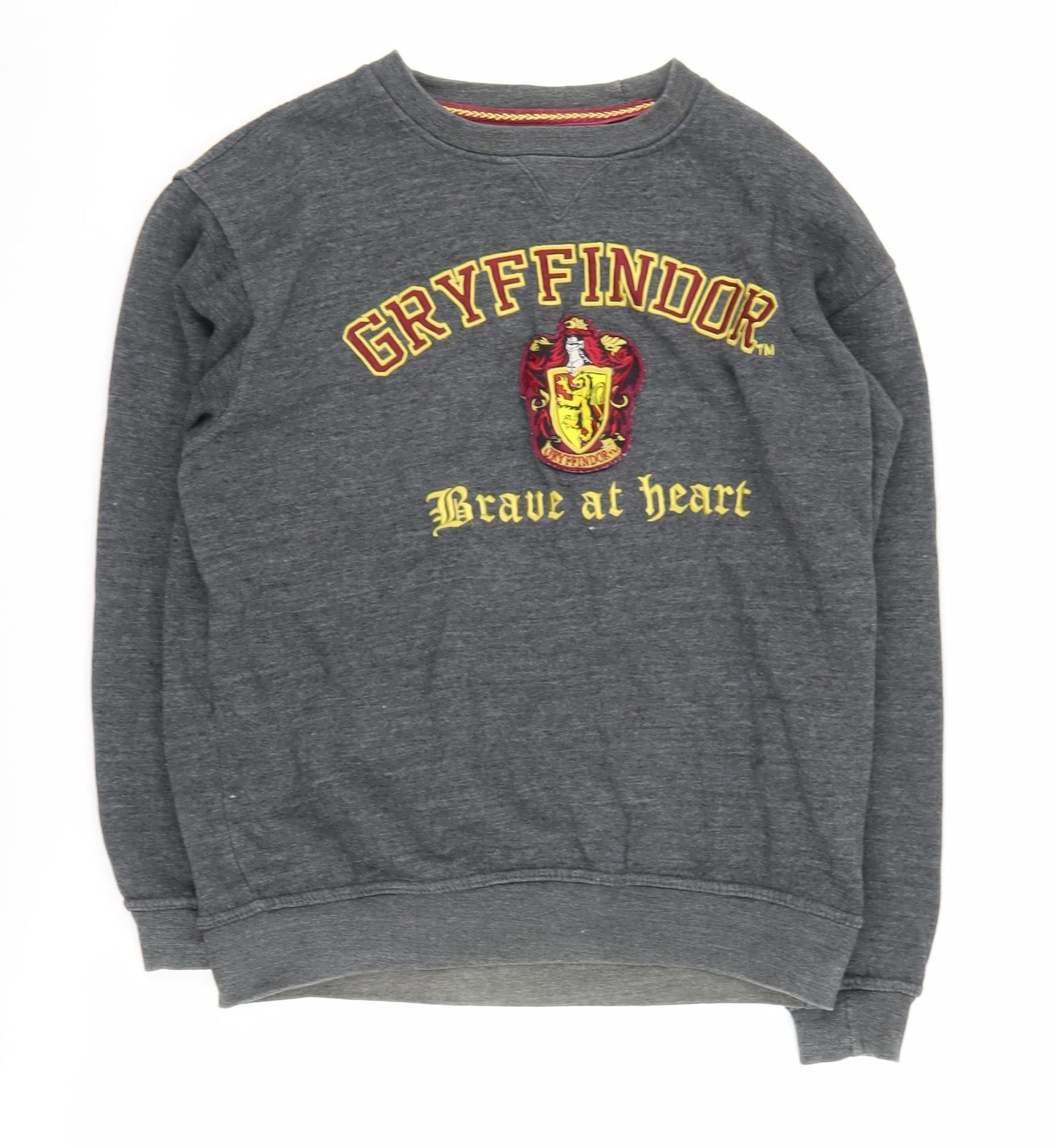 Harry Potter Unisex Grey Gryffindor Sweatshirt M