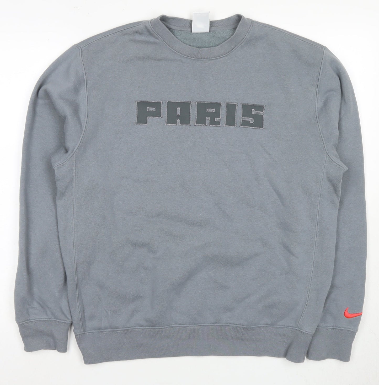 Nike Men's Grey Paris Pullover Sweatshirt S