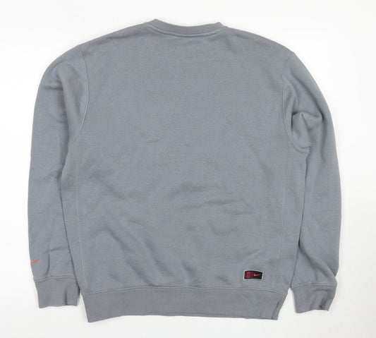 Nike Men's Grey Paris Pullover Sweatshirt S