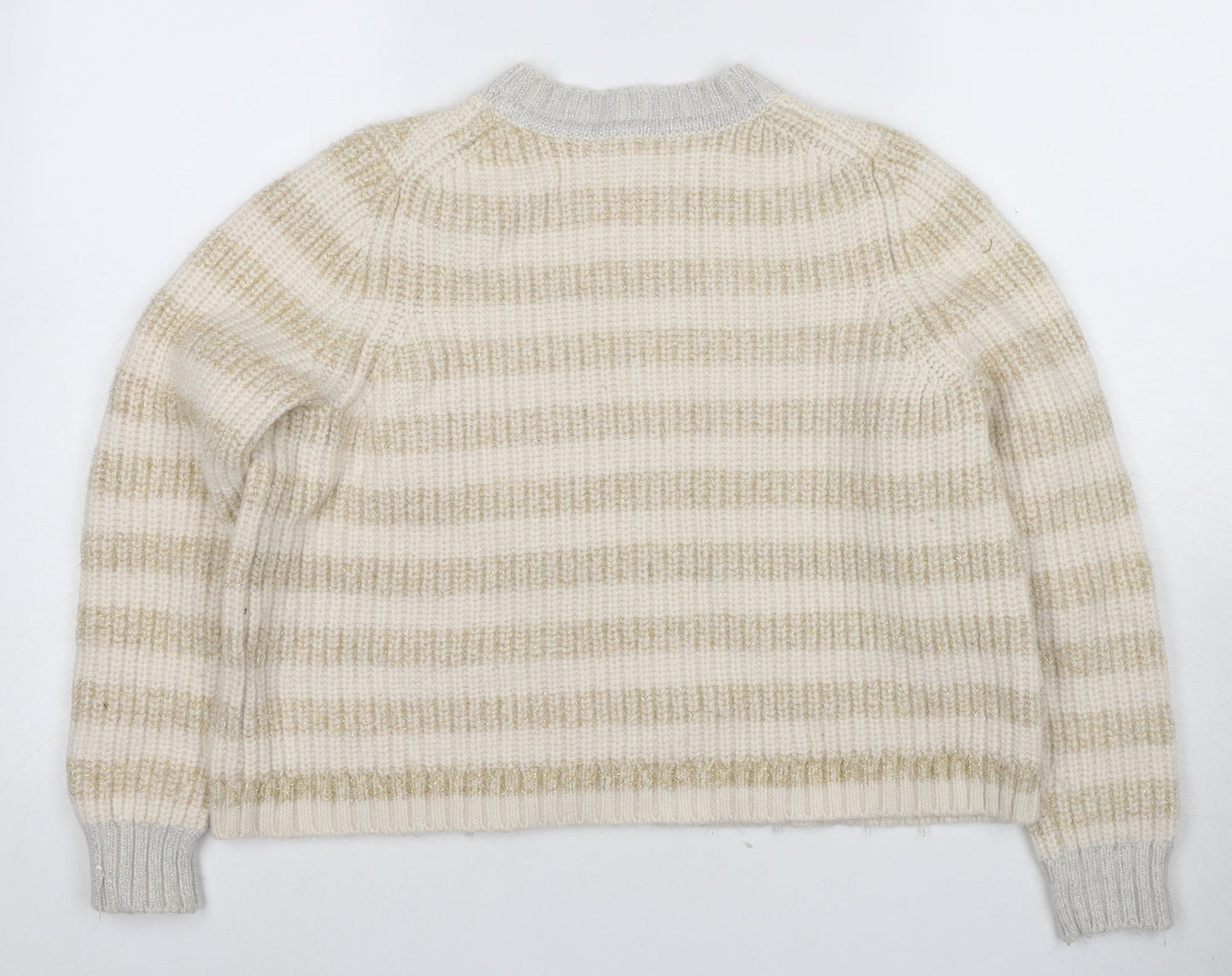 Bodhi Women's Multicoloured Striped Pullover Jumper M