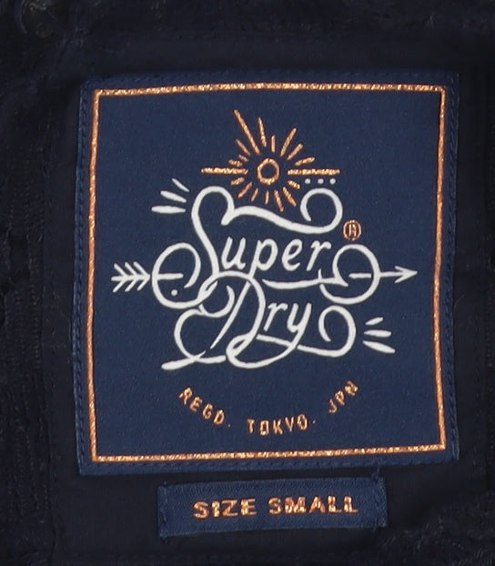 Superdry Women's Black Lace Camisole Blouse, Size S