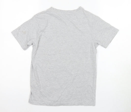 Mckenzie Boys Grey Basic Cotton T-Shirt 13-14 Years