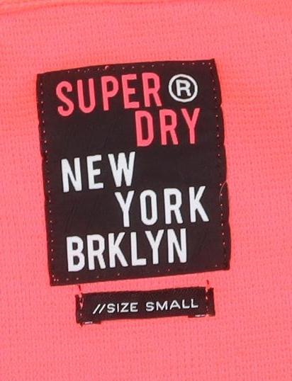 Superdry Women’s Pink A-Line Strapless Midi Dress