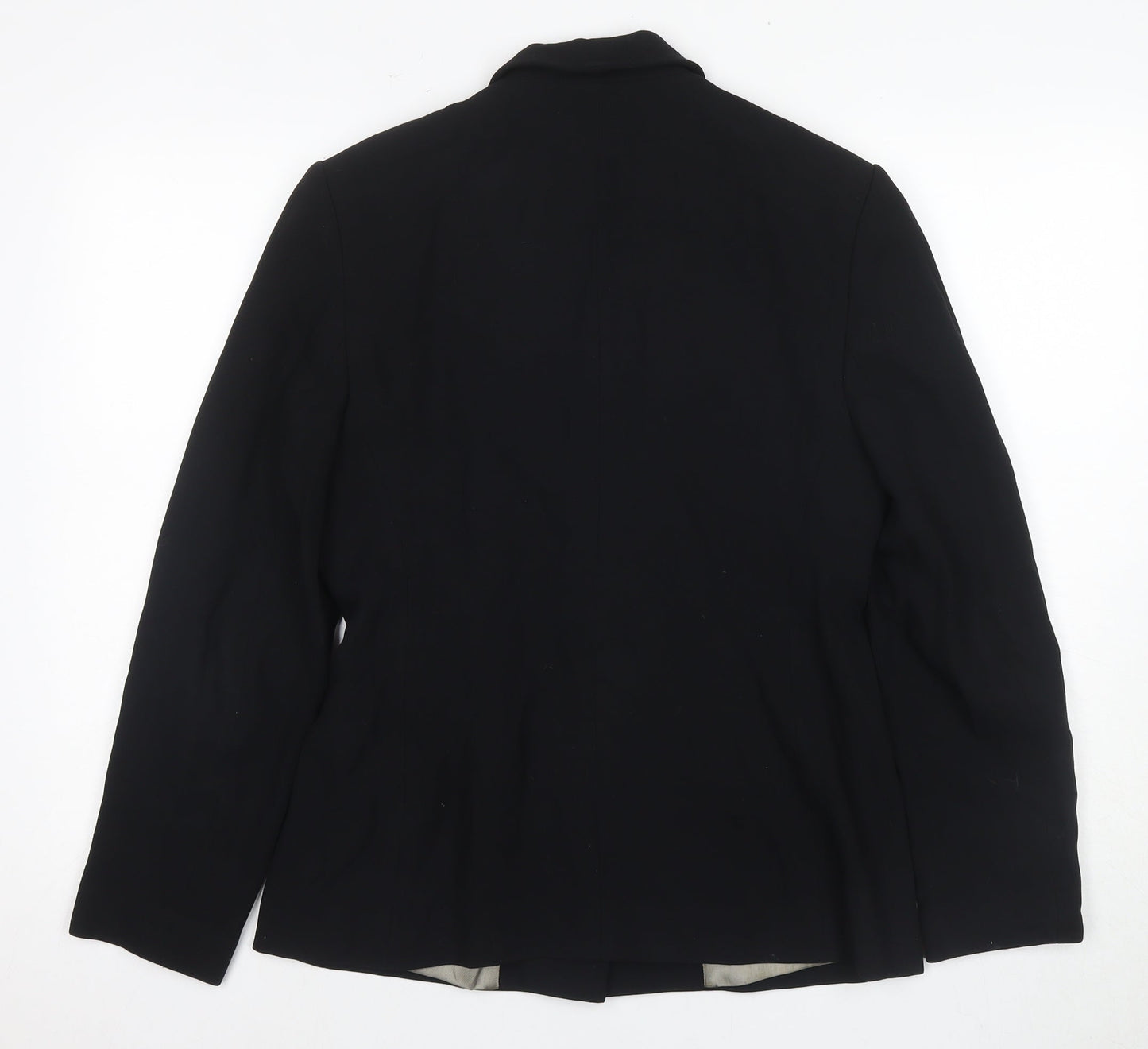 Laura Ashley Women's Black Suit Jacket Size 12