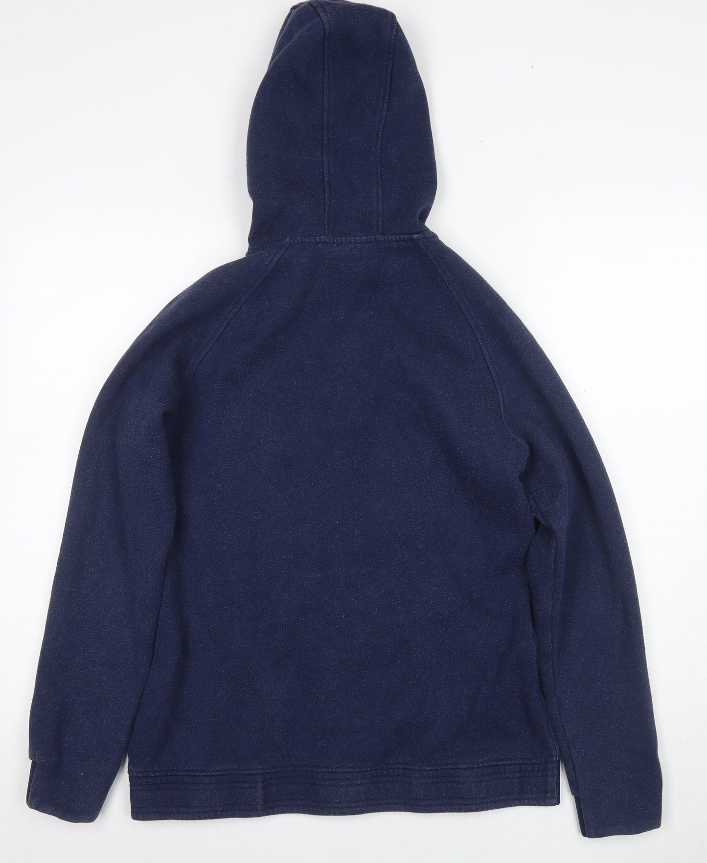 Gymshark Men's Blue Full Zip Fleece Hoodie M