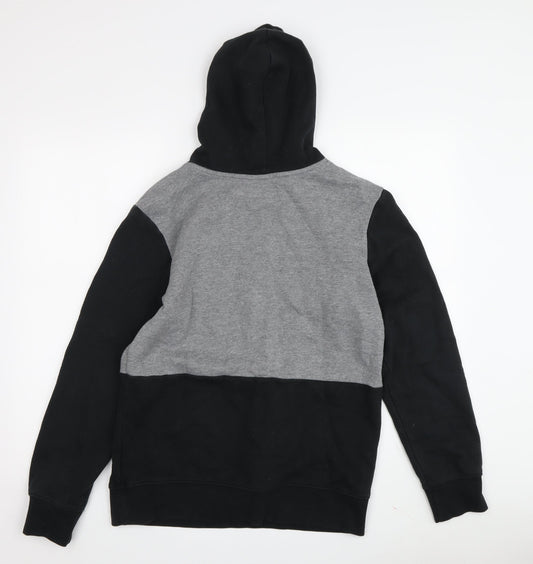 Jordan Boys' Grey & Black Pullover Hoodie - 12-13 Years